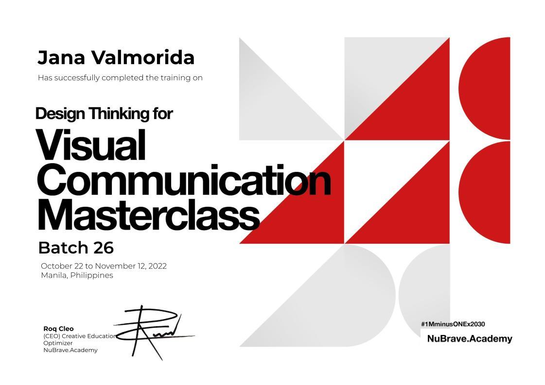 Design Thinking Certificate